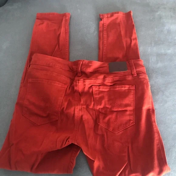 Level 99 Janice Ultra Skinny Burnt Orange Jeans - Picture 4 of 16